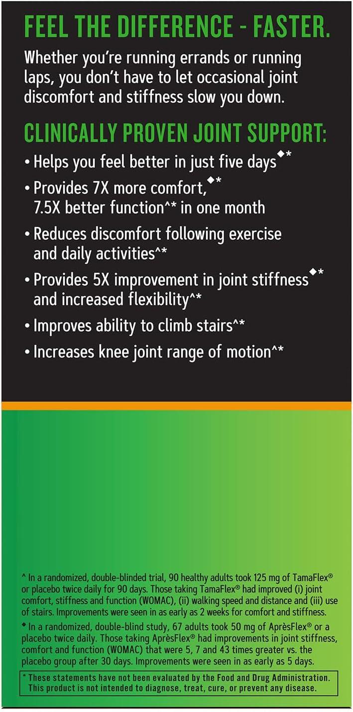 imageGNC TamaFlex Fast Acting Joint Support 120 Vegetarian Capsules