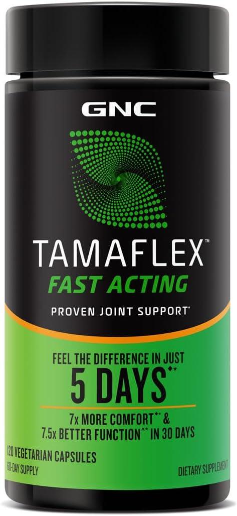 imageGNC TamaFlex Fast Acting Joint Support 120 Vegetarian Capsules