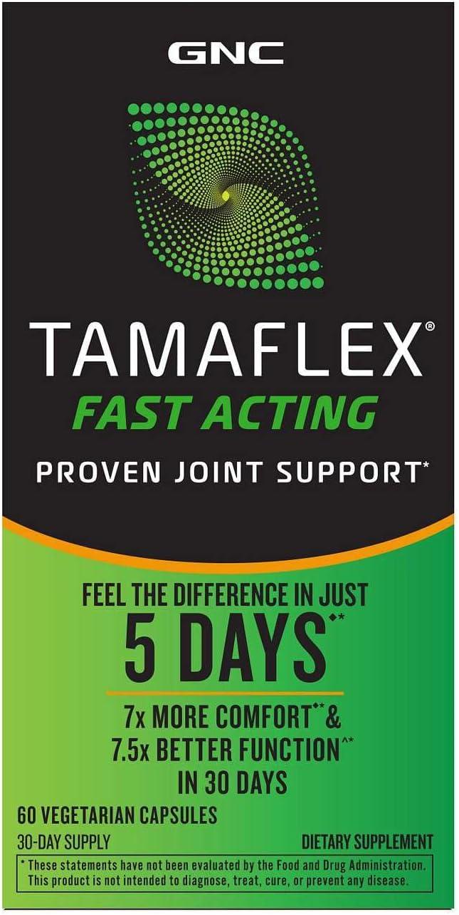 imageGNC TamaFlex Fast Acting Joint Support 60 Vegetarian Capsules60 Count Pack of 1