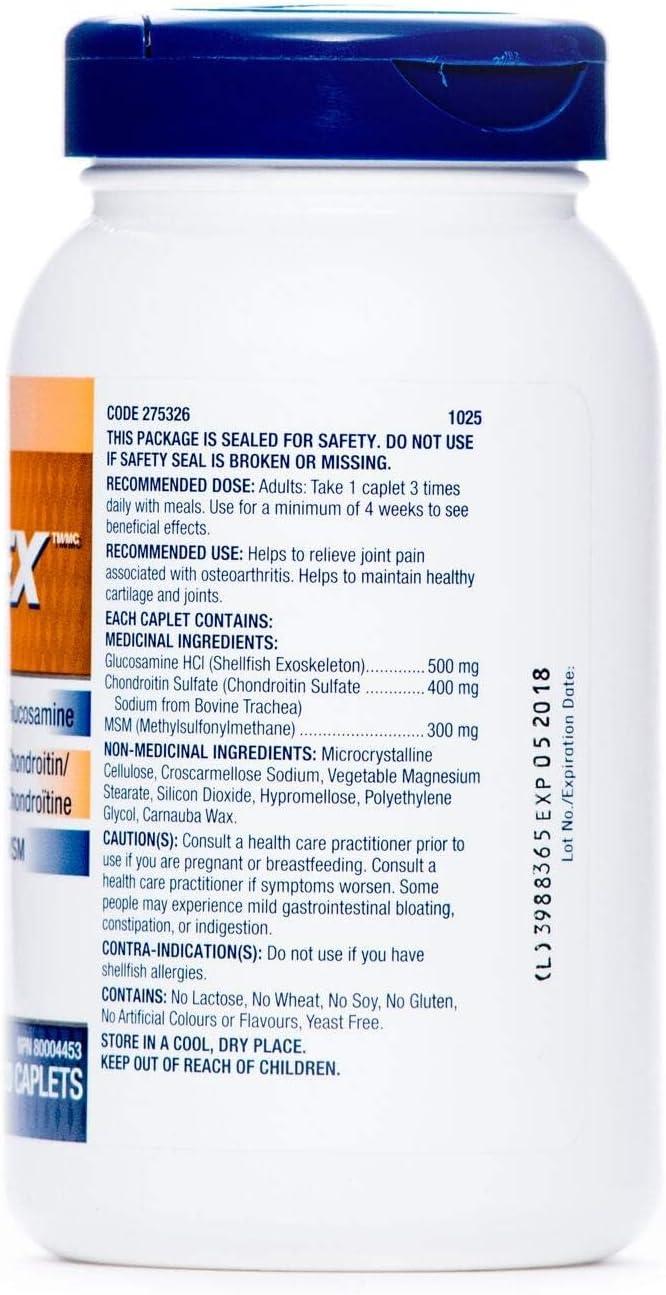 imageGNC TriFlex Targeted Joint Bone amp Cartilage Health Supplement with Glucosamine Chondroitin amp MSM Support Mobility amp Flexibility Twin Pack 2 x 240 Caplets240 Count Pack of 2