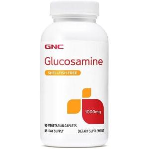 GNC Glucosamine 1000mg Supplement, Supports Healthy Joint Function, Promotes Joint Flexibility, 45 Servings
