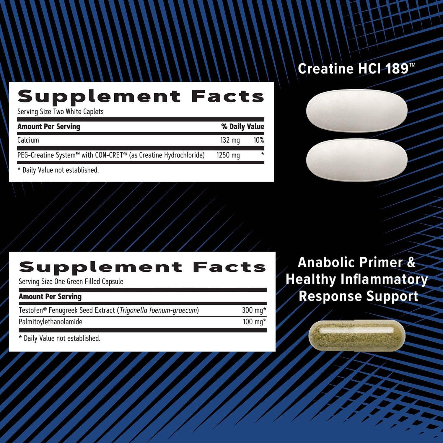 imageGNC AMP Mens Strength Vitapak Program 3 Products in 1 Pack Absorbable Creatine Mass Building Power Muscles Anabolic Primers Testosterone Boost Proven Ingredients Multivitamin 30Day Supply