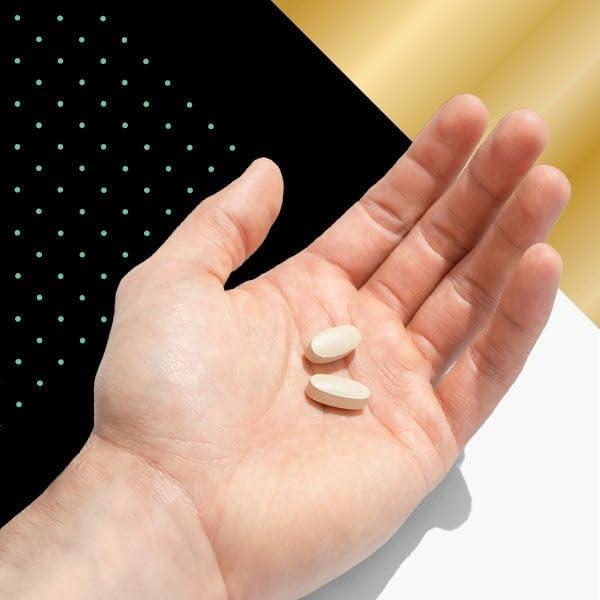 imageGNC Mega Men 50 Plus Multivitamin Caplets Clinically Proven Heart amp Prostate Health B Vitamins Saw Palmetto Memory Vitamin D3 60 Count