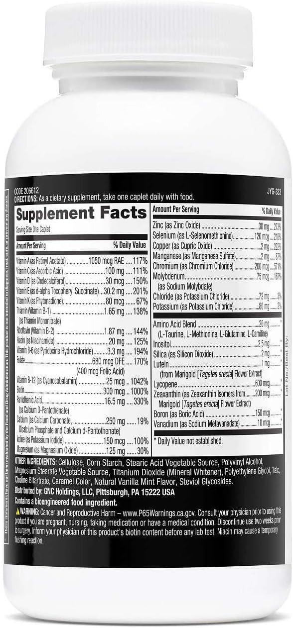 imageGNC Mega Men Essentials One Daily Multivitamin Supports Overall Health and Muscle Performance 60 Count60 Count Pack of 1