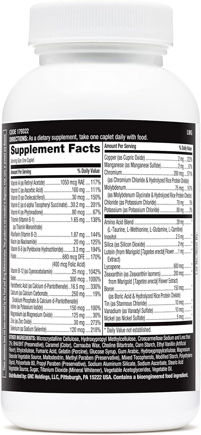 imageGNC Mega Men Essentials One Daily Multivitamin Supports Overall Health and Muscle Performance 60 Count60 Count Pack of 2