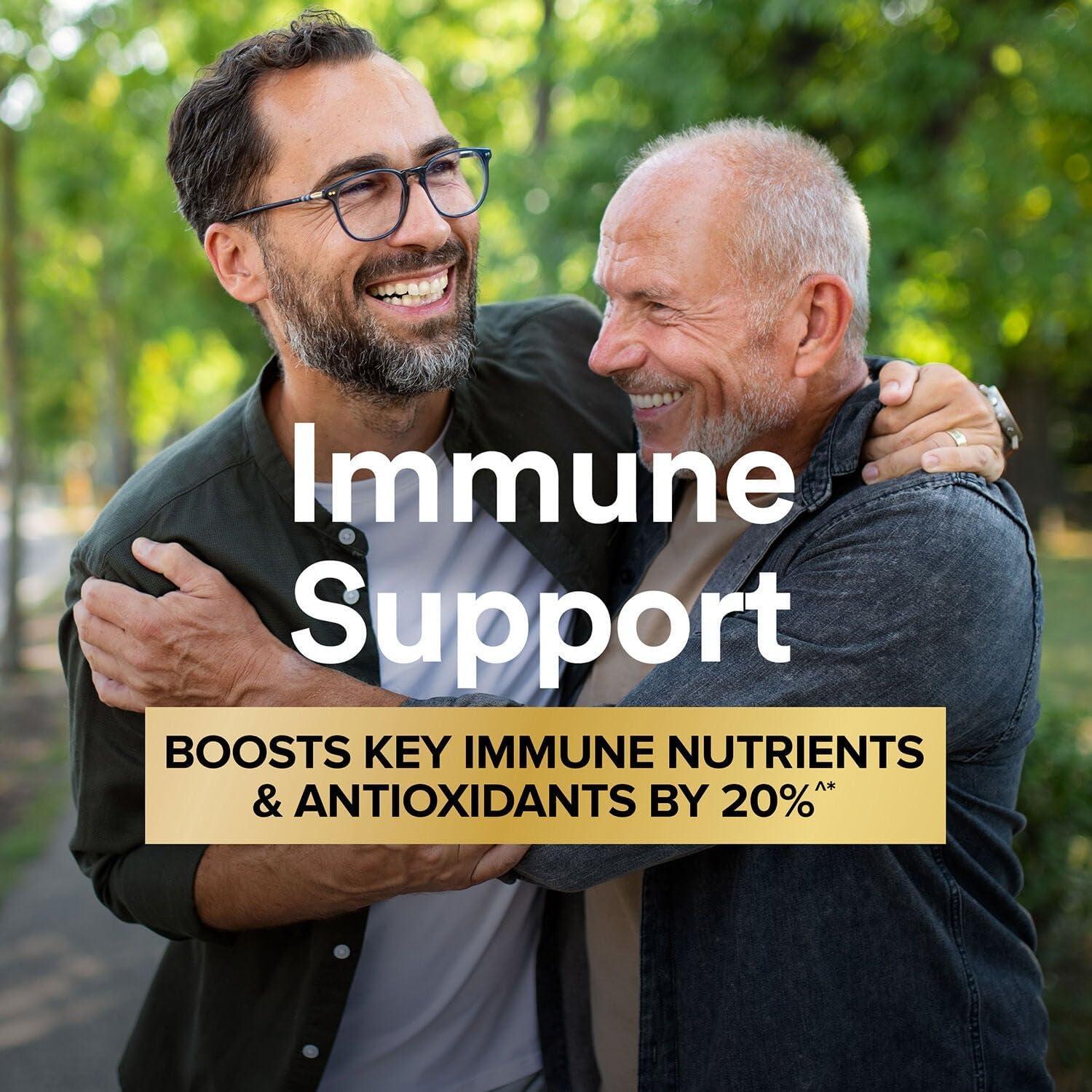 imageGNC Mega Men Multivitamin Caplets Clinically Proven to Feel Better Immune Support Energy Support Antioxidants B Vitamins Vitamin D3 Timed Release 180 count 90 day supply