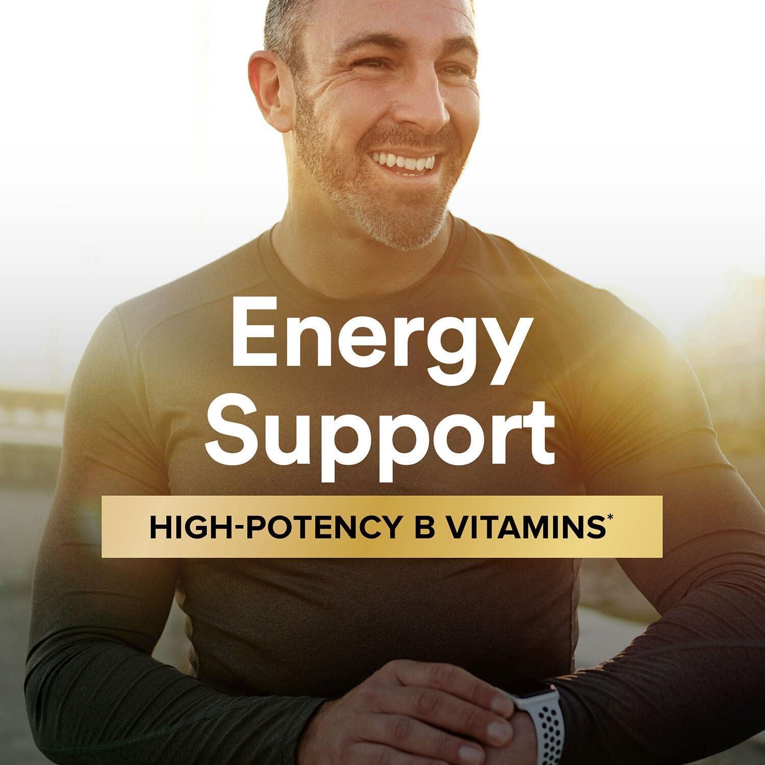 imageGNC Mega Men Multivitamin Caplets Clinically Proven to Feel Better Immune Support Energy Support Antioxidants B Vitamins Vitamin D3 Timed Release 180 count 90 day supply