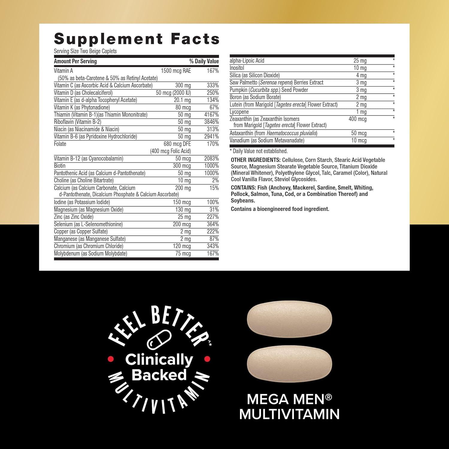 imageGNC Mega Men Performance and Vitality Vitapak Program Convenient Complete Nutrition 5 Products in 1 Packet Circulation Blood Flow Prostate Health Stronger Drive 30 PacksNew Improved Formula