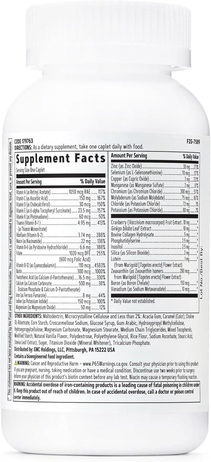 imageGNC Womens 50 Plus One Daily Multivitamin Supports Overall Wellness and Healthy Aging 60 Count60 Count Pack of 1