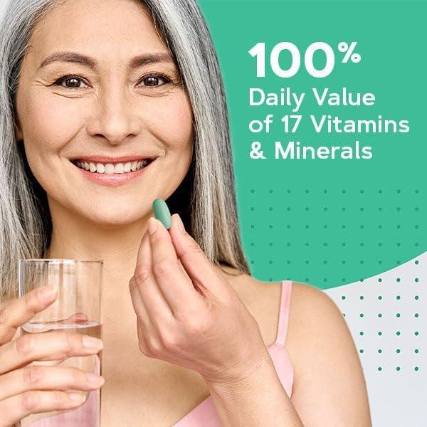 imageGNC Womens 50 Plus One Daily Multivitamin Supports Overall Wellness and Healthy Aging 60 Count60 Count Pack of 1