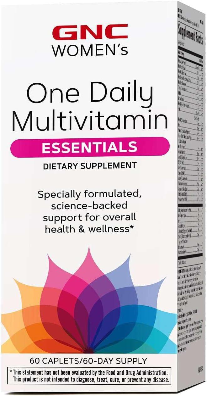 imageGNC Womens One Daily Multivitamin Essentials 60 Caplets