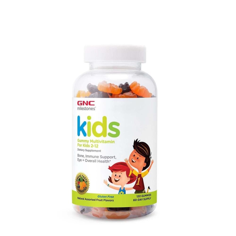 imageGNC milestones Kids Multi Gummy Formulated with 11 Essential Nutrients 120 Gummies