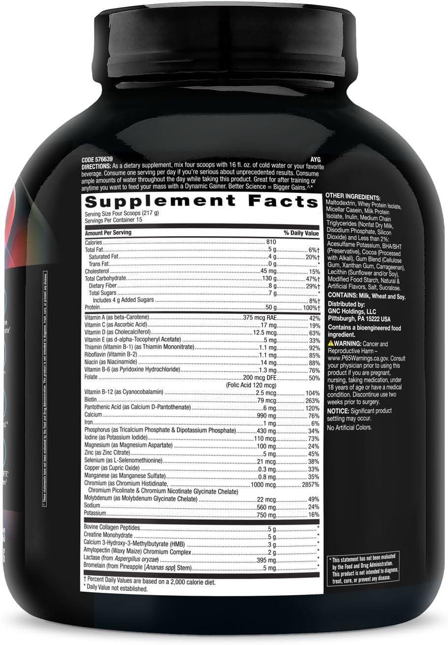imageBEYOND RAW Dynamic Gainer HighTech Mass Gainer Optimized Absorption Enhanced Strength and Joint Stability Chocolate clair 15 ServingsChocolate Eclair
