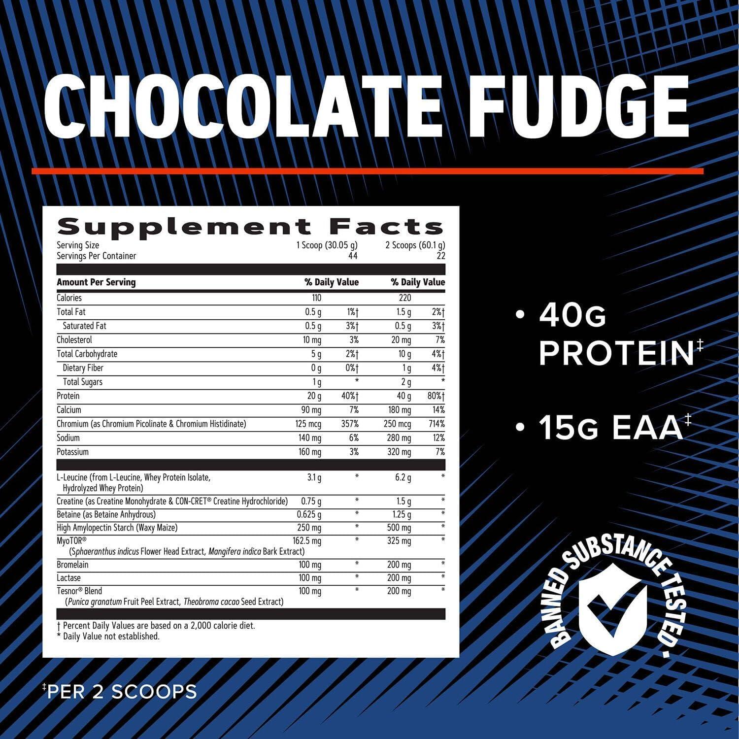 imageGNC AMP Wheybolic Alpha Classic Vanilla 22 ServingsChocolate Fudge