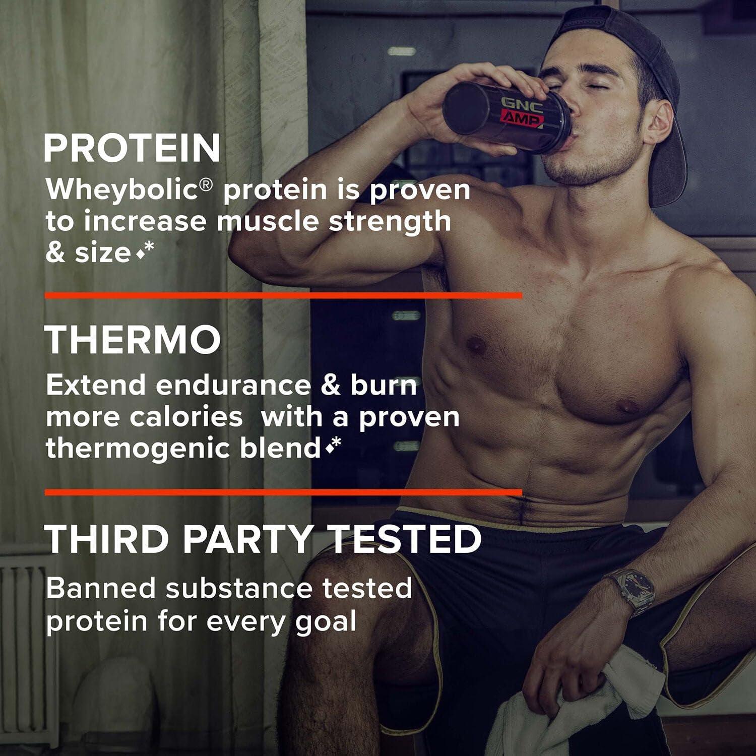 imageGNC AMP Wheybolic Ripped Chocolate Fudge 22 ServingsChocolate Fudge