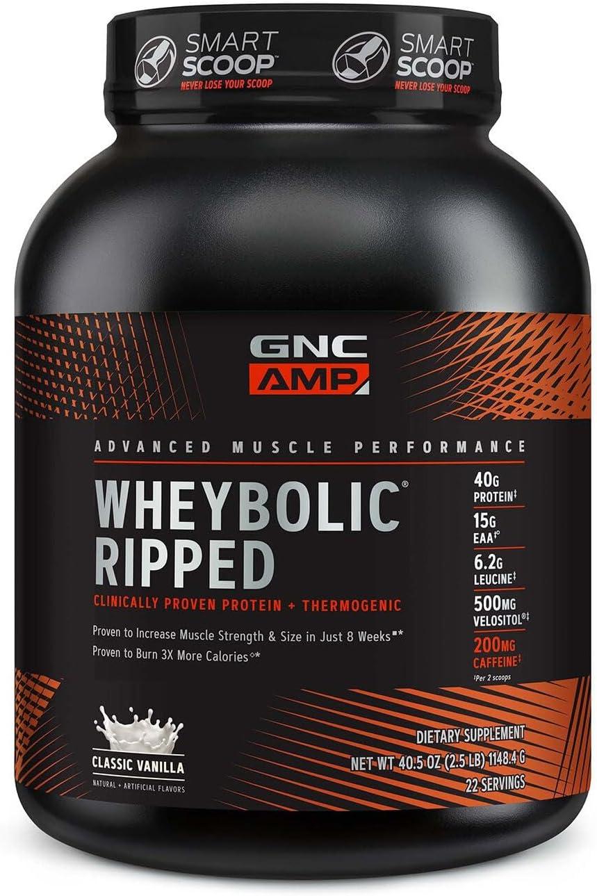 imageGNC AMP Wheybolic Ripped Chocolate Fudge 22 ServingsClassic Vanilla