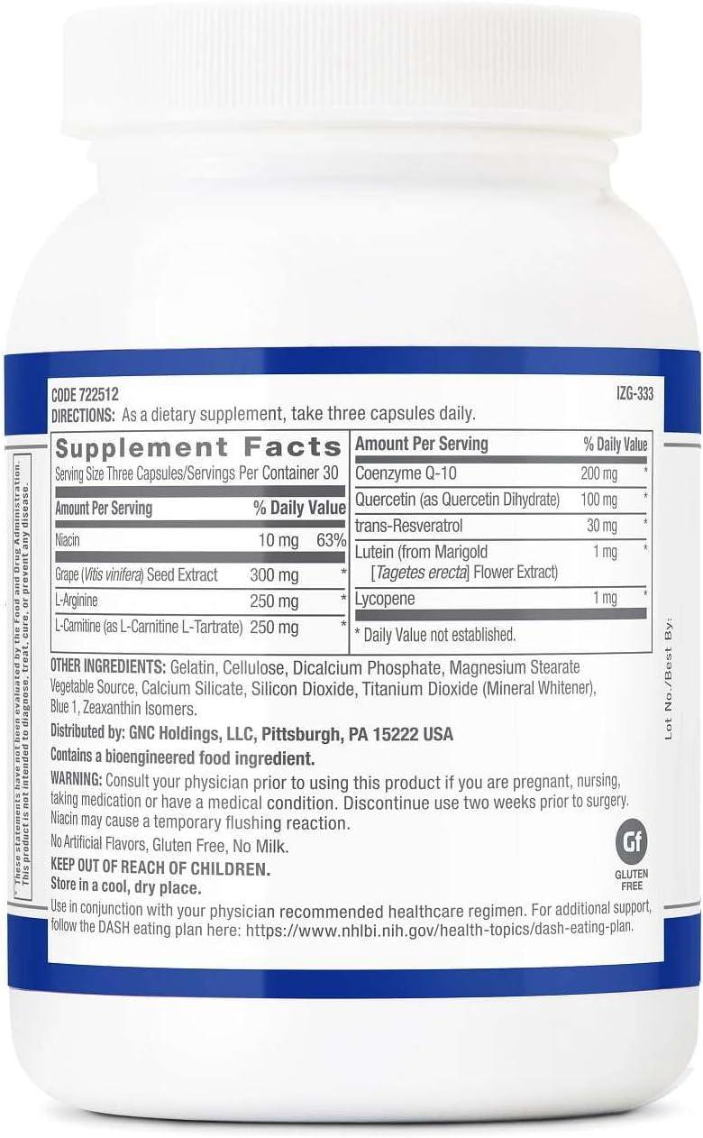 imageGNC Preventive Nutrition Healthy Blood Pressure Formula 90 Capsules