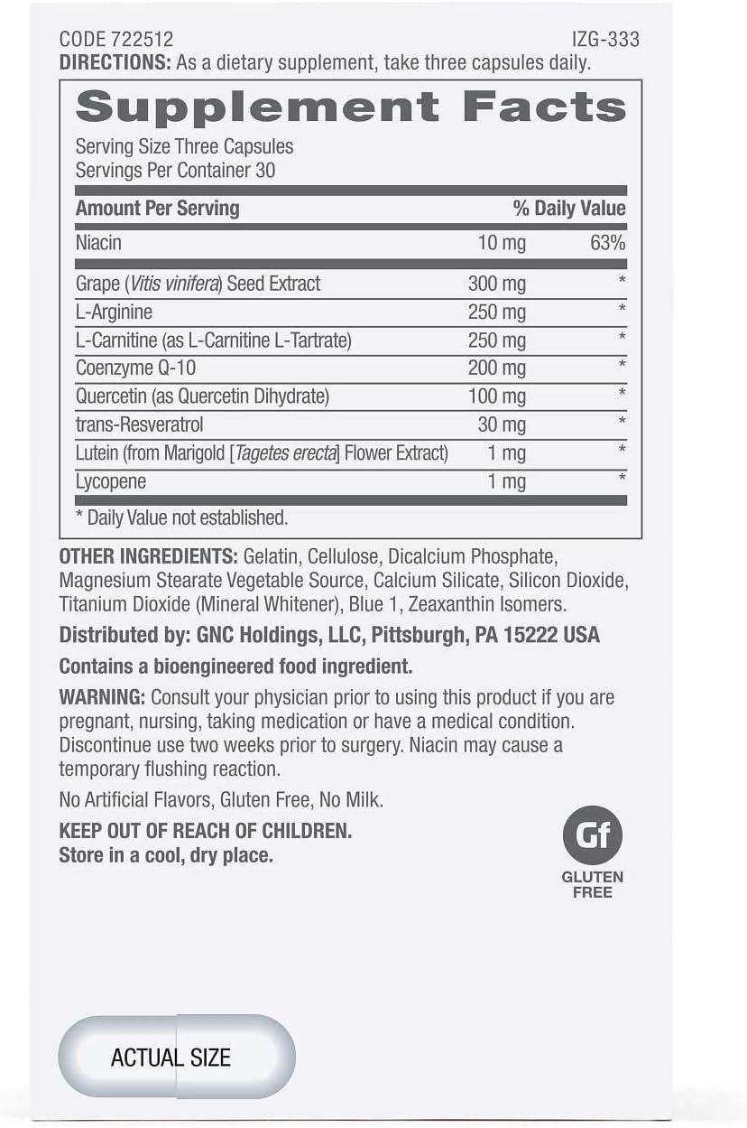 imageGNC Preventive Nutrition Healthy Blood Pressure Formula 90 Capsules