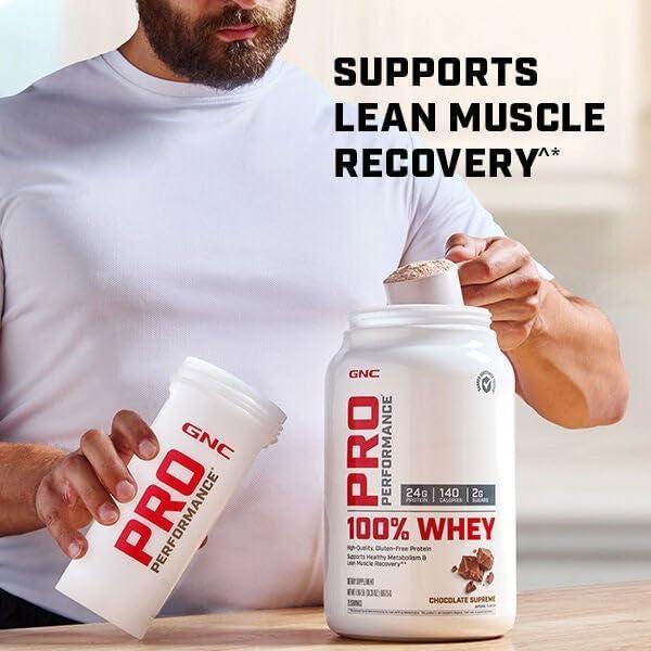 imageGNC Pro Performance 100 Whey Vanilla Cream 12 ServingsVanilla