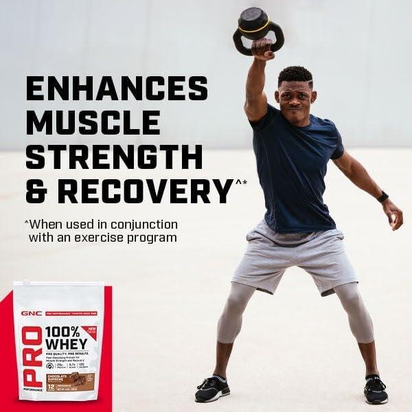 imageGNC Pro Performance 100 Whey Vanilla Cream 12 ServingsVanilla