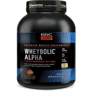 GNC AMP Wheybolic Alpha – Classic Vanilla (22 Servings)(Chocolate Fudge)