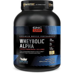 GNC AMP Wheybolic Alpha – Classic Vanilla (22 Servings)(Classic Vanilla)