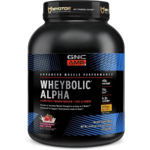 GNC AMP Wheybolic Alpha – Classic Vanilla (22 Servings)(Strawberries and Cream)