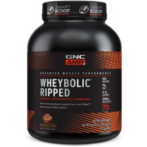 GNC AMP Wheybolic Ripped – Chocolate Fudge (22 Servings)(Chocolate Fudge)