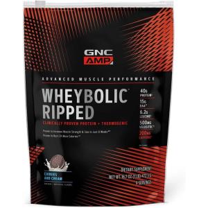 GNC AMP Wheybolic Ripped – Chocolate Fudge (22 Servings)(Cookies and Cream)