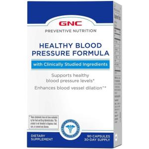GNC Preventive Nutrition Healthy Blood Pressure Formula – 90 Capsules