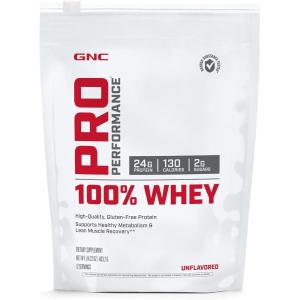 GNC Pro Performance 100% Whey – Vanilla Cream (12 Servings)(Unflavored)