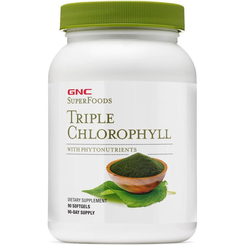 imageGNC Superfoods Triple Chlorophyll 90 Softgels90 Count Pack of 1