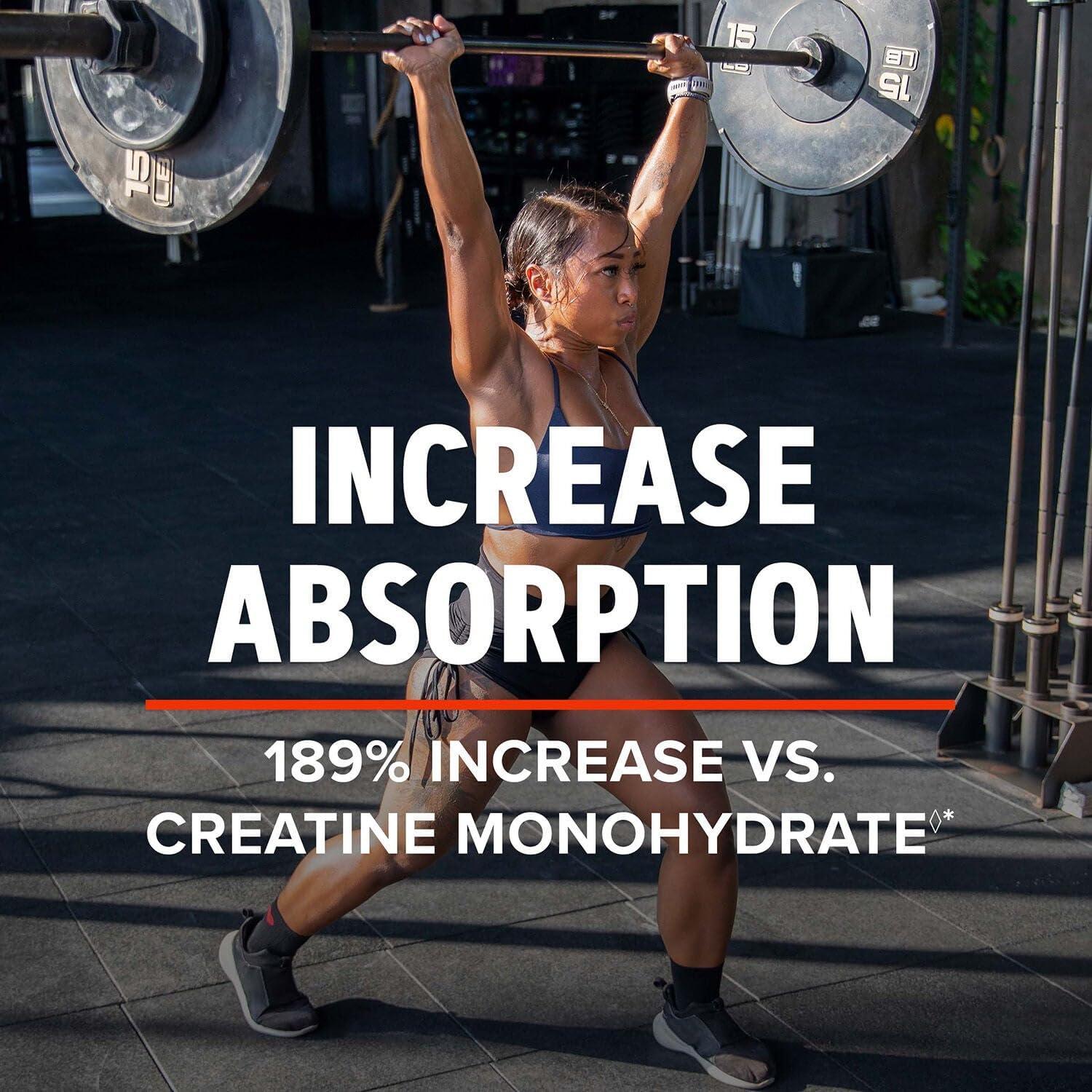 imageGNC AMP Creatine HCl 189 Pills Clinically Proven Strength amp Muscle Builder Athletic Performance Energy Production Recovery Supplement Fast Absorbing Gluten Free Formula 60 Servings120 Count Pack of 1