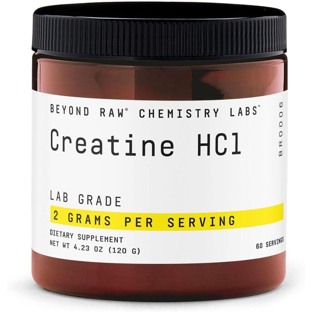imageBEYOND RAW Creatine HCl Powder Science Backed Lab Grade Creatine for Women amp Men Muscle Strength Energy Production Athletic Performance Cognitive Support Cellular Hydration 60 Servings60 Servings