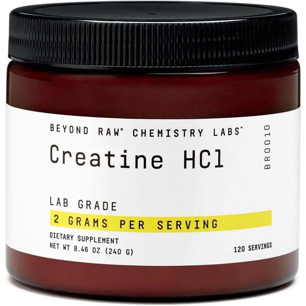 imageBEYOND RAW Creatine HCl Powder Science Backed Lab Grade Creatine for Women amp Men Muscle Strength Energy Production Athletic Performance Cognitive Support Cellular Hydration 60 Servings120 Servings
