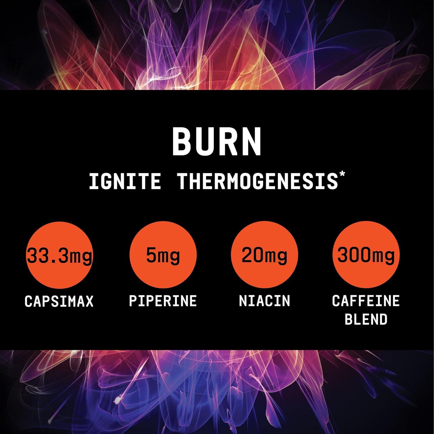 imageBEYOND RAW Burn MF Metabolic Formula Thermo Activator Supports Energy and Focus 90 Count