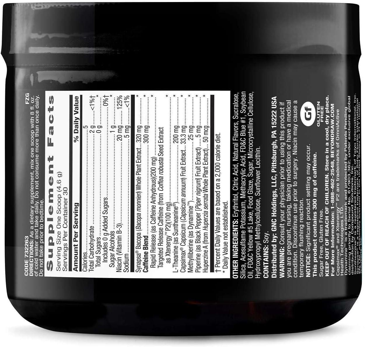 imageBEYOND RAW Burn MF Metabolic Formula Thermo Activator Supports Energy and Focus Gummy Worm 30 Servings