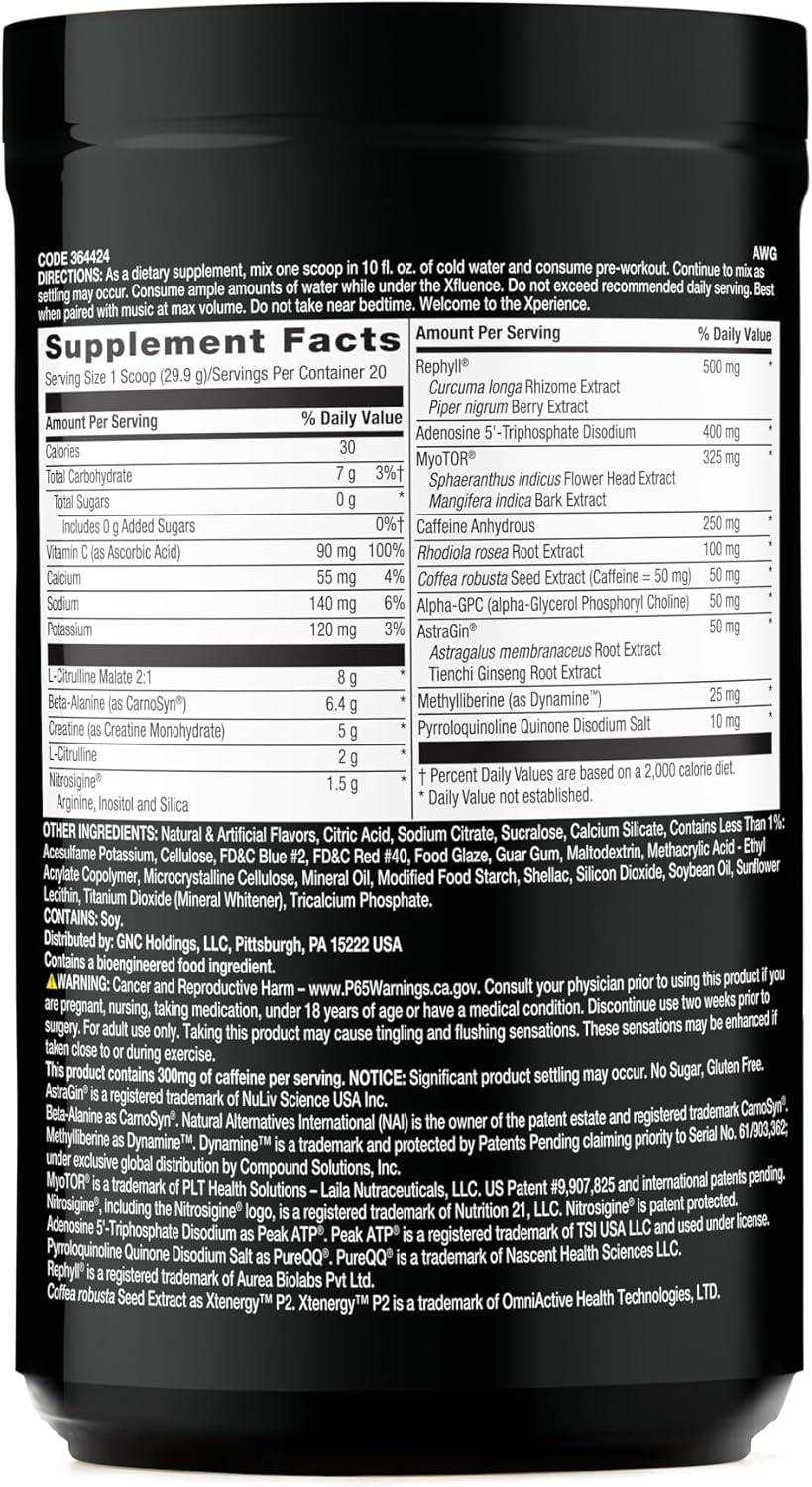 imageBEYOND RAW Concept X Clinically Dosed PreWorkout Powder Contains Caffeine LCitrulline Creatine and BetaAlanine Orange Mango 20 ServingsSweet and Tart