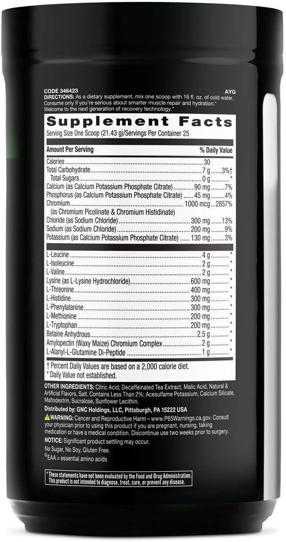 imageBEYOND RAW Precision Amino Recovery amp Power Amino Acid Formula Fuel Muscles Enhance Hydration Peach Mango Tea 25 Servings