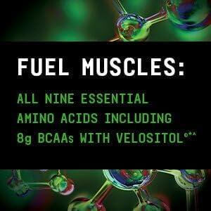 imageBEYOND RAW Precision Amino Recovery amp Power Amino Acid Formula Fuel Muscles Enhance Hydration Peach Mango Tea 25 Servings