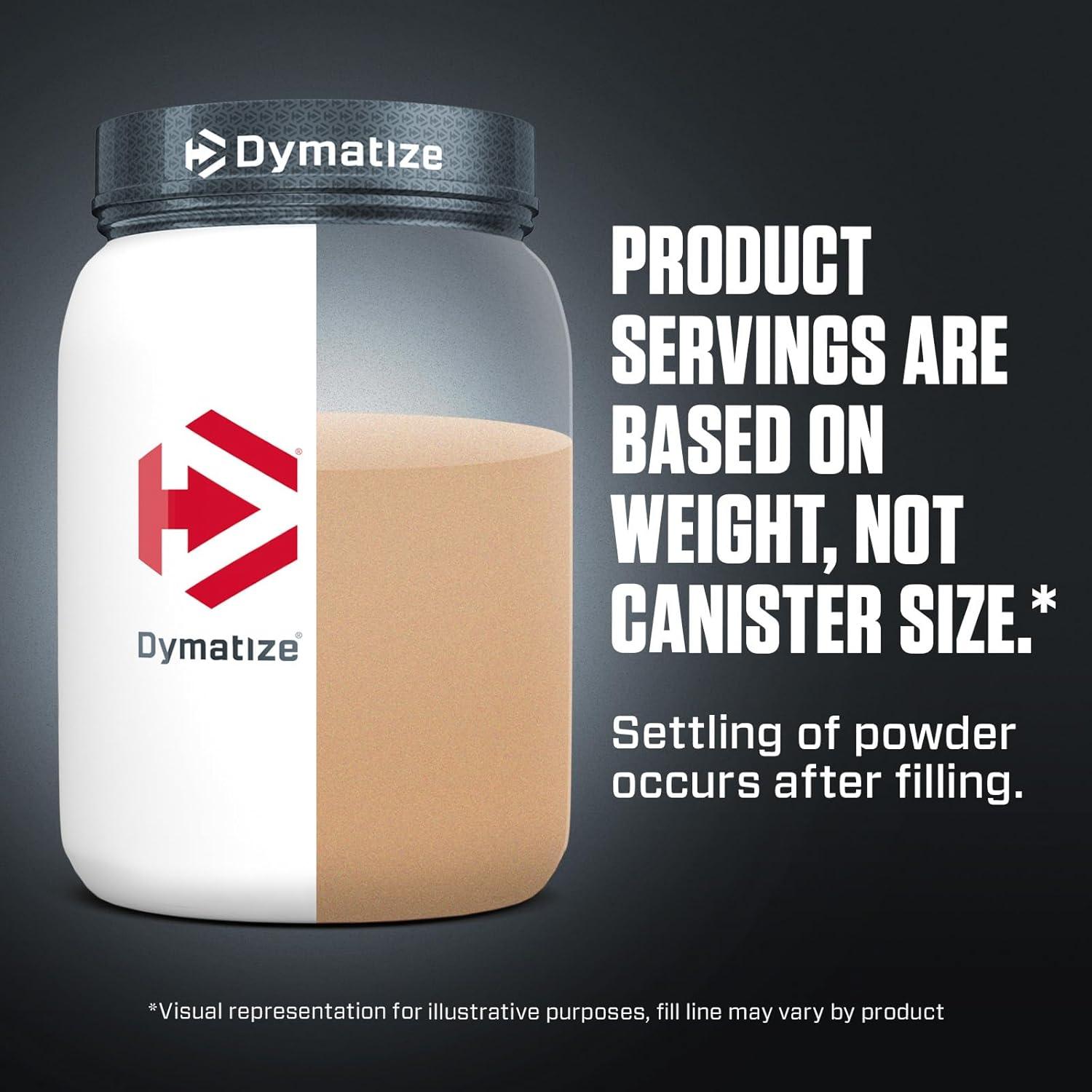 imageDymatize Super Mass Gainer Protein Powder Gourmet Vanilla 52g Protein 1g Creatine 1280 Calories 107g BCAAs 245g Carbs Contains Whey Protein Powder Isolate and Casein 8 ServingsRich Chocolate