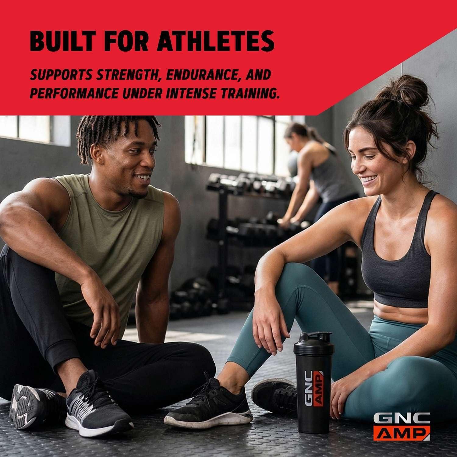 imageGNC AMP Amplified Hydration Electrolyte Powder Drink Mix Enhanced Electrolyte amp Healthy Digestion Complex Acai Blueberry Pomegranate 10 CountLemon