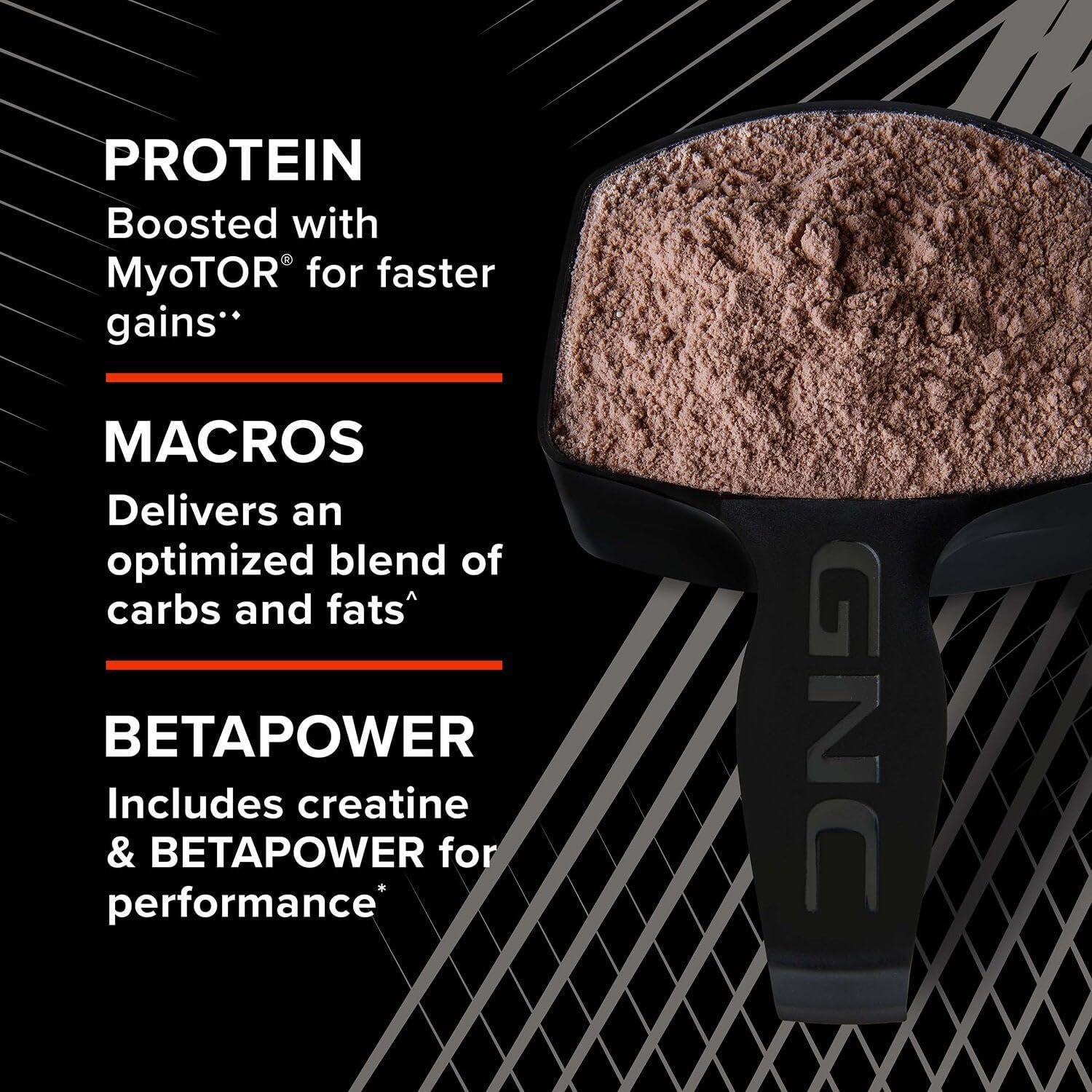 imageGNC AMP Mass XXX Clinically Proven Weight Gainer Protein Powder Improves Strength and Size 780 Calories 50g Protein Micronized Amino Acids Creatine Betaine Vanilla 13 Servings 6 PoundsVanilla