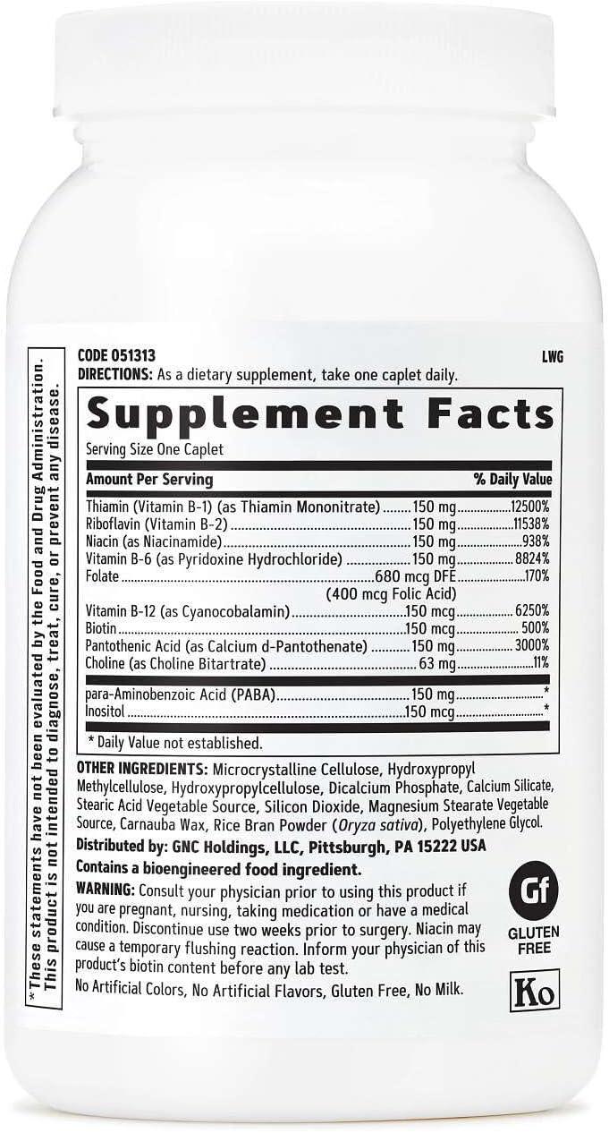 imageGNC BComplex 150 Metabolism amp Energy Production TimedRelease 100 Count