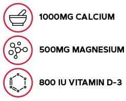 imageGNC Calcium Plus Magnesium amp Vitamin D3 1000mg Essential for Building Strong Bones 180 Count
