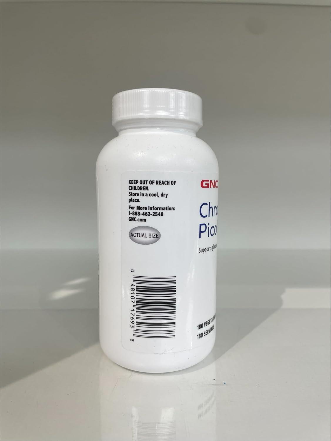 imageGNC Chromium Picolinate 200mcg 180 Count