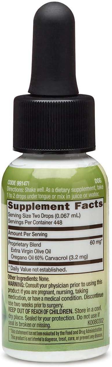 imageGNC Herbal Plus Oil of Oregano Supplement Vegetarian Supports General WellBeing 448 Servings