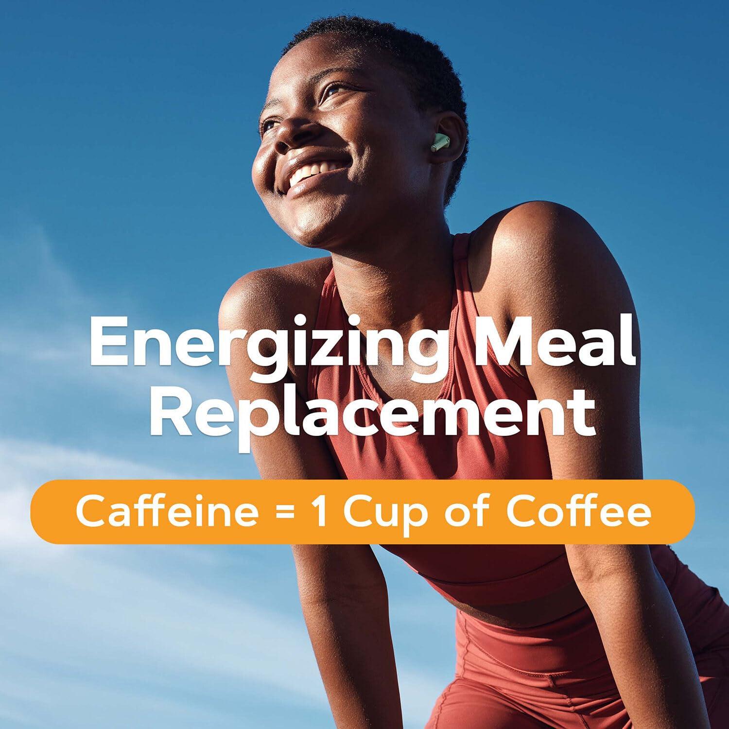imageGNC Lean Shake Burn With Caffeine Meal Replacement Chocolate Mocha 25g Protein Clinically Proven Weight Management Ready To Drink Zero Added Sugar 14 oz Bottles Pack of 12