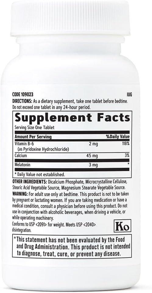 imageGNC Melatonin 3mg Twin Pack
