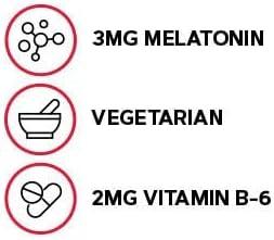 imageGNC Melatonin 3mg Supplement Supports Restful Sleep 120 Servings120 Count Pack of 1